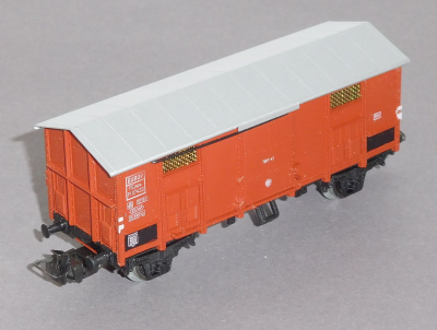 Märklin 4550 H0 Gedeckter Güterwagen FI117 433, FS, OVP, 1961-1970