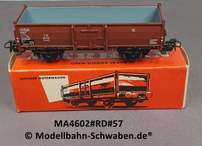 Märklin 4602 H0 Offener Güterwagen, Omm 52, BN 862 226, DB, OVP