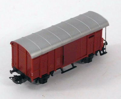 Märklin 4605 H0 Gedeckter Güterwagen mit Bremserhaus, SBB, OVP, 1961