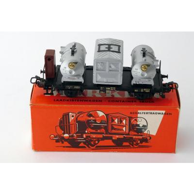 Märklin 4625 H0 Behältertragwagen, DB, OVP