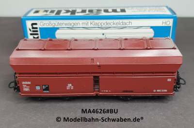 Märklin 4626 H0 Großgüterwagen mit Klappdeckeldach, BN 355 115, DB, OVP