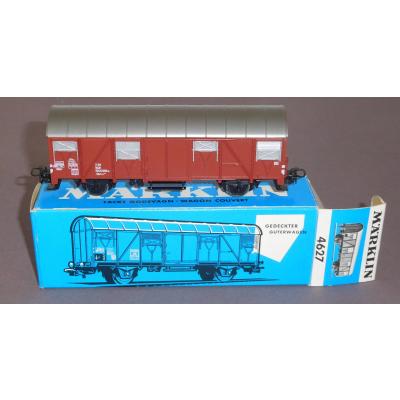 Märklin 4627 H0 Gedeckter Güterwagen, 155 6 993-0, DB, OVP, 1976