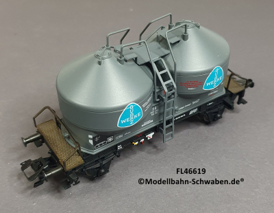 Märklin 46619 H0 Silowagen Quarz-Werke, DB, OVP
