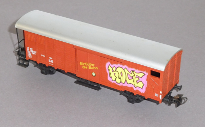 Märklin 4698 H0 Gedeckter Güterwagen, Bremserhaus, SBB, OVP, Bz 1980-1993