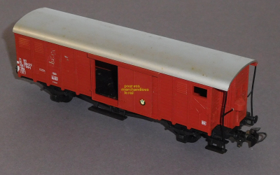 Märklin 4698 H0 Gedeckter Güterwagen, Bremserhaus, SBB, OVP, Bz 1980-1993