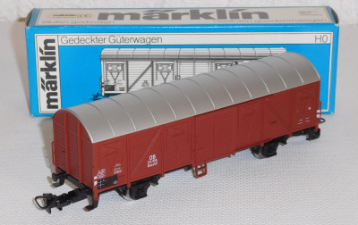 Märklin 4700 H0 Gedeckter Güterwagen DB, OVP