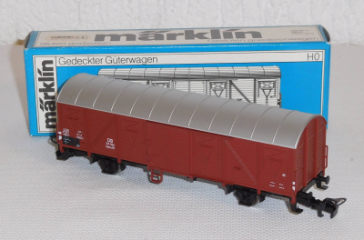 Märklin 4700 H0 Gedeckter Güterwagen DB, OVP