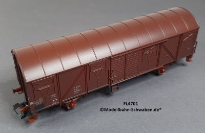 Märklin 4701 H0 Gedeckter Güterwagen, DR, OVP, Bz: 1992