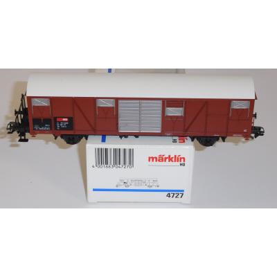 Märklin 4727 H0 Gedeckter Güterwagen, SBB, OVP