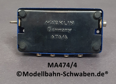 Märklin 474/4 Stell-/Schaltpult 4-fach Taster, Bauzeit 40er/50erJahre