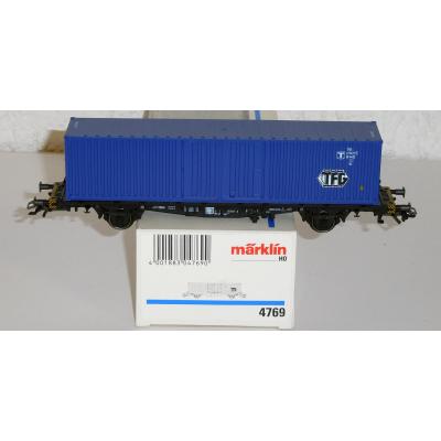 Märklin 4769 H0 Containerwagen TFG, DB, OVP