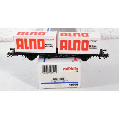 Märklin 48501 H0 Containerwagen ALNO, OVP