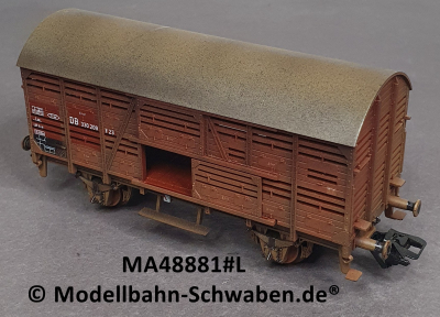 Märklin 48881 H0 Verschlagwagen zum Viehtransport, BN 330 209 V 23, DB