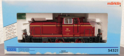 Märklin 54321 Spur 1 Maxi Dieselhydraulische Rangierdiesellok V60 107, Deltadigital, DB, OVP