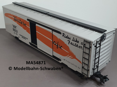 Märklin 54871 Spur 1 Maxi US-Güterwagen Boxcar 20315, Western Pacific, OVP
