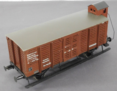 Märklin 589xx Spur 1 Gedeckter Güterwagen Bauart G10 m.Bremserhaus, DR