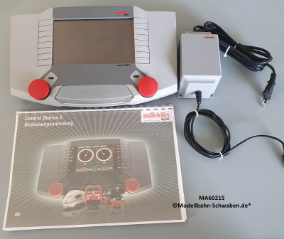 Märklin 60215 Central Station mit Trafo, Dokumentation, Anschlusskabel