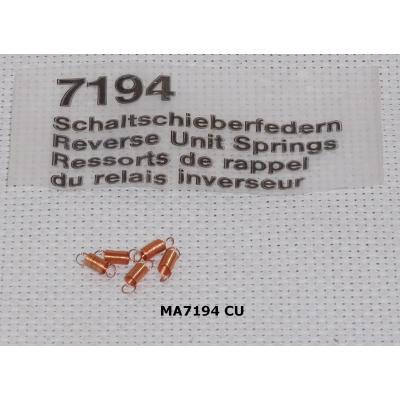 Märklin 7194 CU Schaltschieberfedern Packung mit 5 Stk.