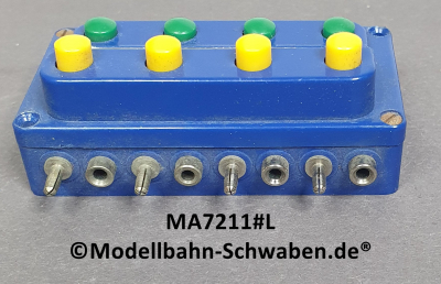 Märklin 7211 Schaltpult zum Schalten von 4 getrennten Ein- und Ausgängen