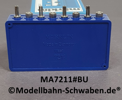 Märklin 7211 Schaltpult zum Schalten von 4 getrennten Ein- und Ausgängen, OVP