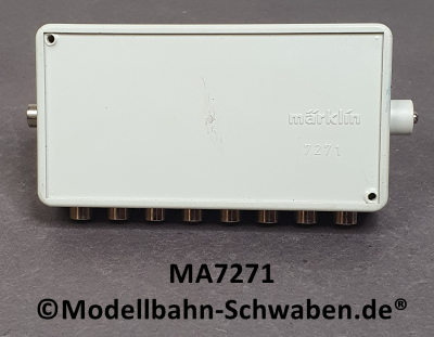 Märklin 7271 Stellpult mit Rückmeldung zum Schalten von 4 zweispuligen Magnetartikeln