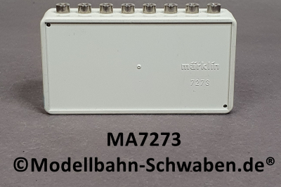 Märklin 7273 Schaltpult zum Ein- oder Ausschalten von 4 verschiedenen Bahn- oder Lichtstromkreisen.