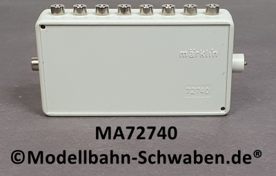 Märklin 72740 Schaltpult zum Verteilen eines Bahn- oder Lichtstromkreises auf 4 verschiedene Leitungen mit je 2 Anschlüssen