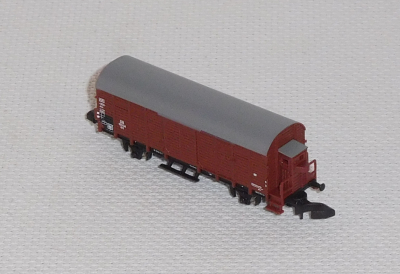 Märklin 82559-09 Z MINICLUB Geschlossener Güterwagen GI 11 mit Bremserhaus, DB, OVP