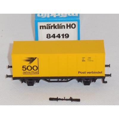 Märklin 84419 H0 Container Sonderwagen 500 Jahre Post, OVP