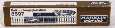 Märklin 8597 Z Entkupplungsgleis, gerade, 110 mm