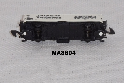 Märklin 8604 Z MINICLUB Bierwagen Kulmbacher Reichelbräu, DB, OVP