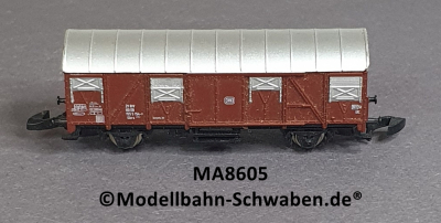 Märklin 8605 Z MINICLUB Gedeckter Güterwagen, DB,