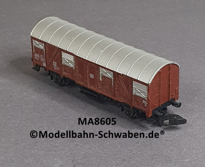 Märklin 8605 Z MINICLUB Gedeckter Güterwagen, DB,