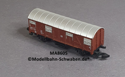 Märklin 8605 Z MINICLUB Gedeckter Güterwagen, DB,