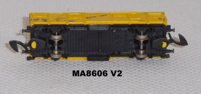 Märklin 8606 Z MINICLUB Gedeckter Güterwagen, ibbis, Bananen, DB