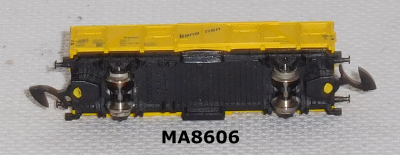 Märklin 8606 Z MINICLUB Gedeckter Güterwagen, ibbis, Bananen, DB, OVP