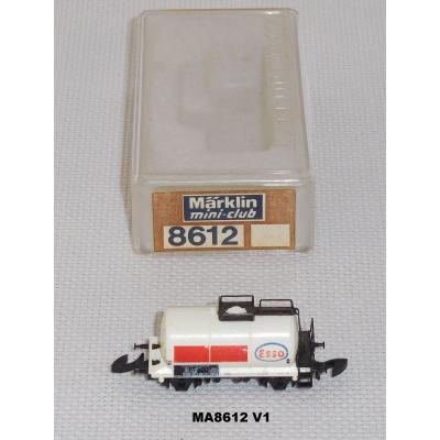 Märklin 8612 Z MINICLUB Kesselwagen ESSO, DB, OVP