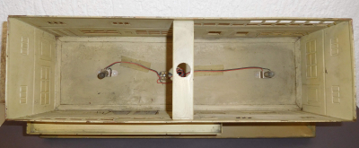 Märklin Bahnhof mit Uhr, Blech