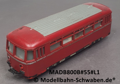 Märklin DB800B H0 Schienenbus-Beiwagen, BN 142070, Bz. 1955, DB