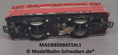 Märklin DB800B H0 Schienenbus-Beiwagen, BN 142070, Bz. 1955, DB