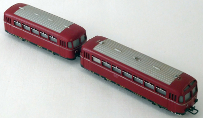 Märklin DB800K H0 Schienenbus mit Beiwagen, Vers. ab 1959, DB.OVP