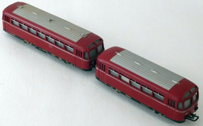 Märklin DB800K H0 Schienenbus mit Beiwagen, Vers. ab 1959, DB.OVP