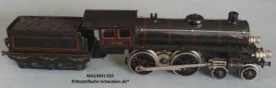 Märklin E65/13041 Spur 1, Dampf- / Schlepptenderlok, elektrisch 20V, mit Tender