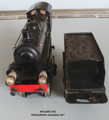 Märklin E65/13041 Spur 1, Dampf- / Schlepptenderlok, elektrisch 20V, mit Tender