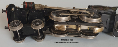 Märklin E65/13041 Spur 1, Dampf- / Schlepptenderlok, elektrisch 20V, mit Tender