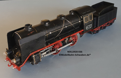 Märklin E66/12920 Spur 0, Dampflok elektrisch 20V, mit Tender