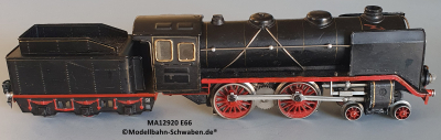 Märklin E66/12920 Spur 0, Dampflok elektrisch 20V, mit Tender