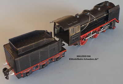 Märklin E66/12920 Spur 0, Dampflok elektrisch 20V, mit Tender