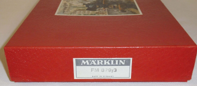 Märklin FM 829/3 Leerkarton Zugpackung OVP