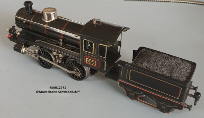 Märklin R12971 Spur 1, Dampf- / Schlepptenderlok, elektrisch 110/220V, mit Tender